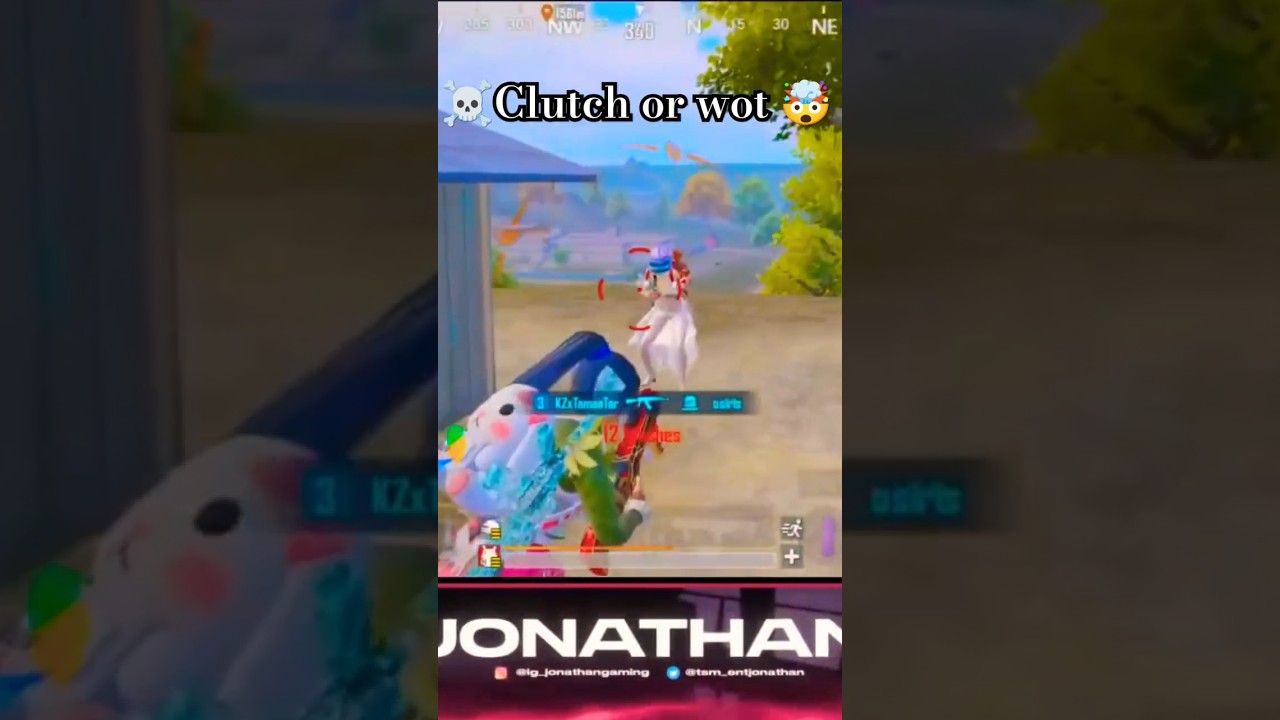 🔴Jonathan gaming 1vs4 clutch DBS 🔥 