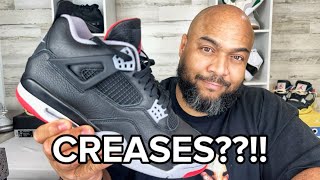 Air Jordan 4 Bred Reimagined WEAR TEST…How Did They Do?
