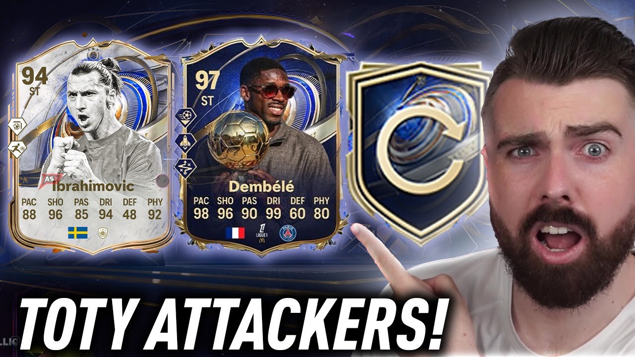 HUGE TOTY PACK OPENING - YouTube
