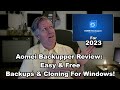 Aomei backupper review easy backups  cloning for windows for free 2023 updated