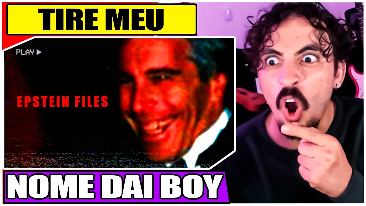 Jeffrey Epstein Não Era Humano | Leozin React