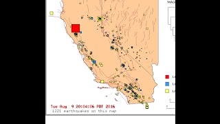 Mw 5.1 earthquake northern california upper lake 8/9/2016
