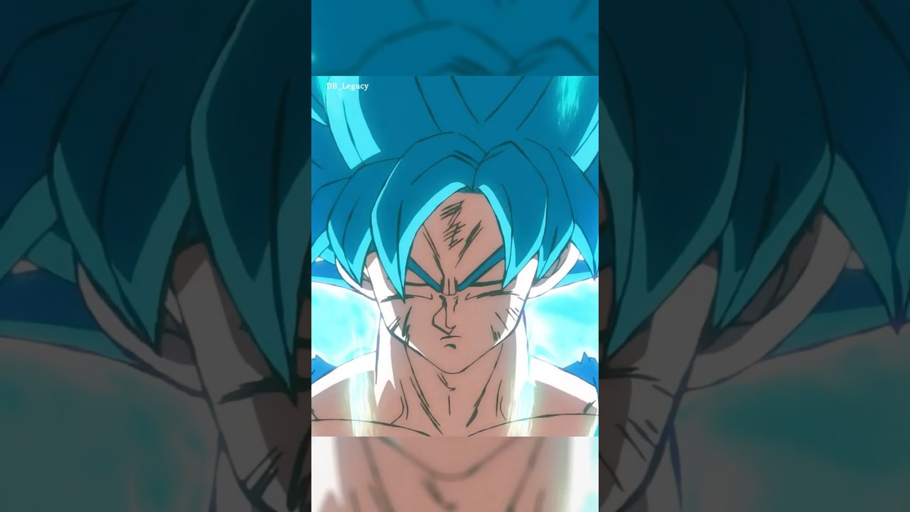 Goku Goes Super Saiyan Blue 