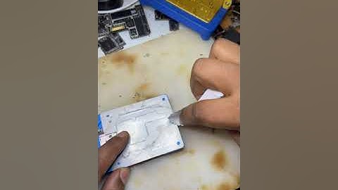 How To IPhone X Middle Layer Remove & Reball Easy Ways With #Mechanic Tools #IPhone Repair tips