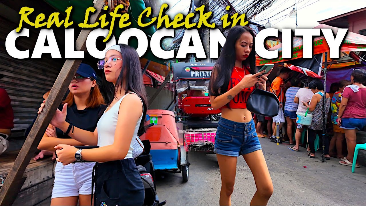 WALKING THE ELUSIVE SLUMS OF CALOOCAN CITY PHILIPPINES [4K]