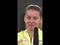 Maja can't believe it 🎙️ #shorts