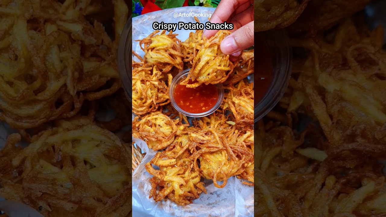 Crispy Potato Snacks (Ramadan Special) #shorts #trendingshorts #iftarrecipe