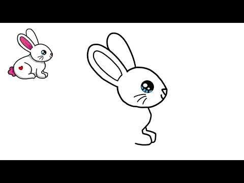 Hase zeichnen Tutorial ZEICHNEN Lernen für Anfänger Kinderleicht