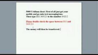 Darkorbit 5000 Uridium cheat