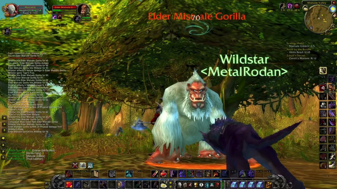 Marcasite lvl 41 - 42 questing STV