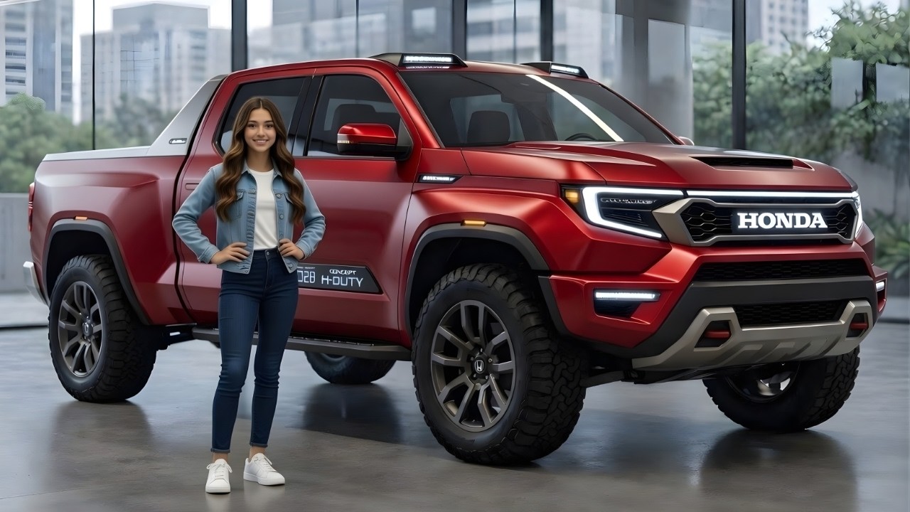 Полный обзор пикапа Honda Legend 2026–2027 годов | Мощность, роскошь и конкурент Ford Raptor?