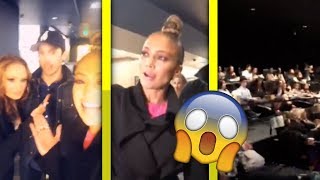 Jennifer Lopez Shocks Room Full of Fans