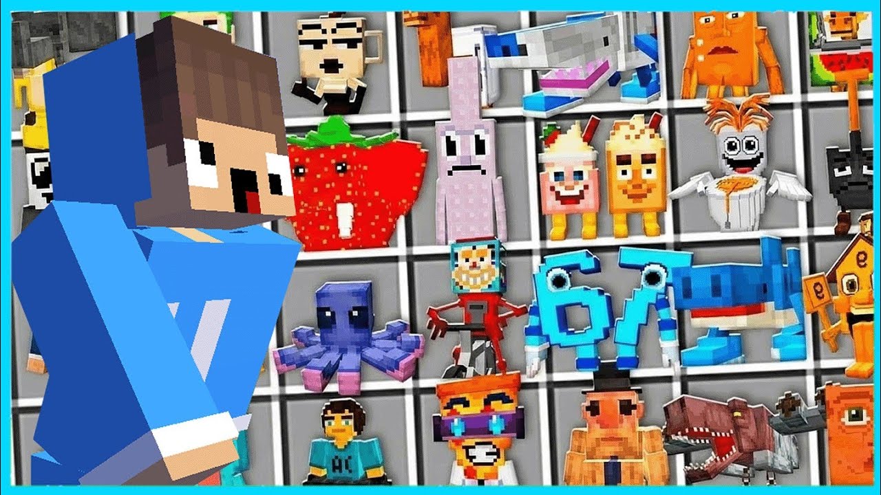 MIPAN & ZUZUZU BUAT KEBUN BINATANG UNTUK SELAMATKAN BRAINROT TERBARU DI MINECRAFT SURVIVAL!