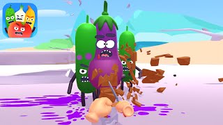 Hit Tomato 3D Game : Knife Throwing Master 🔥 All Levels New Update - iOS / Android Gameplay #2 screenshot 4