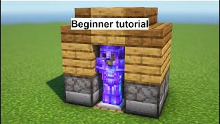 Beginners armour dispenser Minecraft tutorial 1