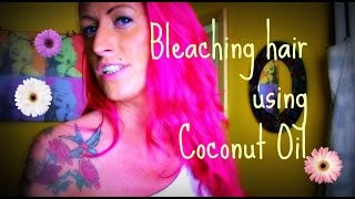 Bleaching my roots using Coconut Oil
