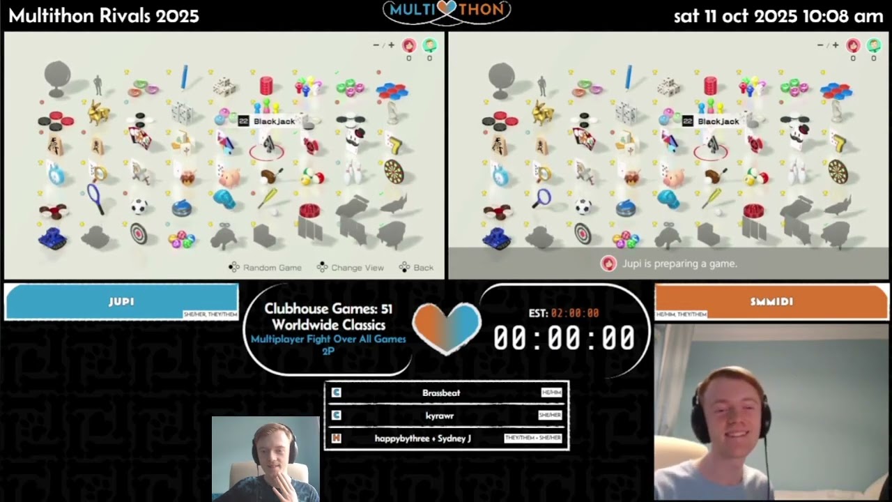 Stream Vault - Clubhouse Games [73], Wii Play [194]