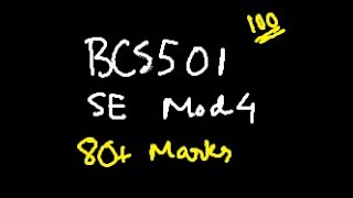 SE/SEPM MODULE 4 BCS501 Software Engineering and Project Management | 22 Scheme VTU 5th SEM CSE