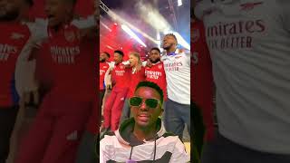 arsenal champion dylan page celebrated with Ethiopian fans in adis abab