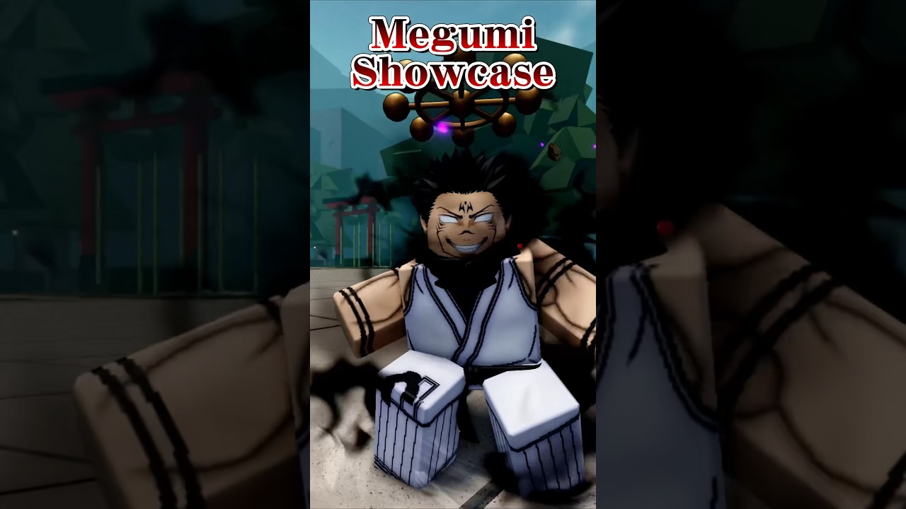 Fushiguro Sukuna Megumi Showcase in Cursed Arena 