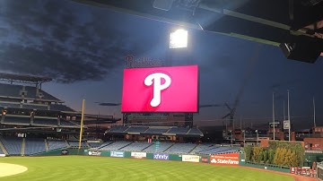Phillies Home Opener and New Phanavision