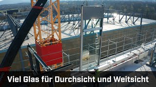 Fassadenelemente Montage Bei Uptownbasel