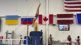double front half on bars