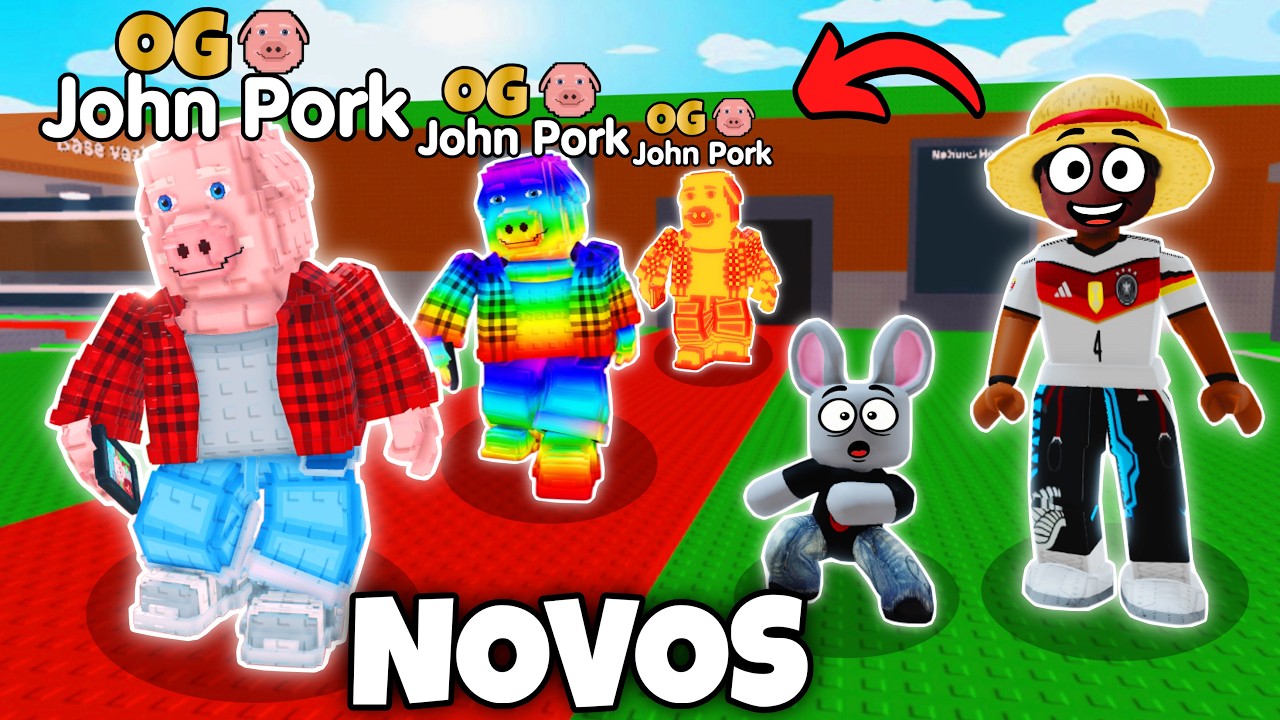 🐷 NOVO BRAINROT OG JOHN PORK no ROUBE O BRAINROT! ATUALIZAÇÃO E EVENTO DE ADMIN!