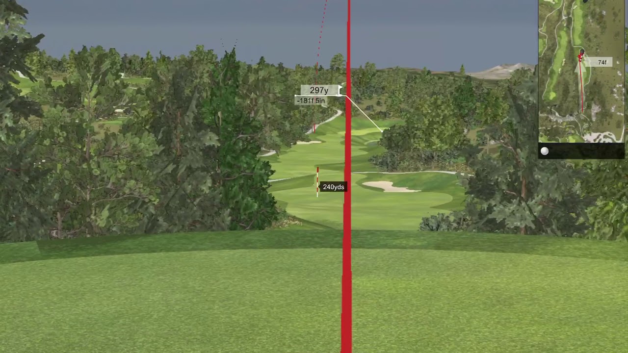 E6 Connect iPad demo course random play with TrackMan 4