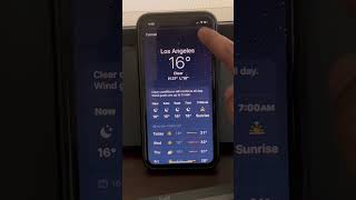 How to add a city to weather widget on iPhone screenshot 5