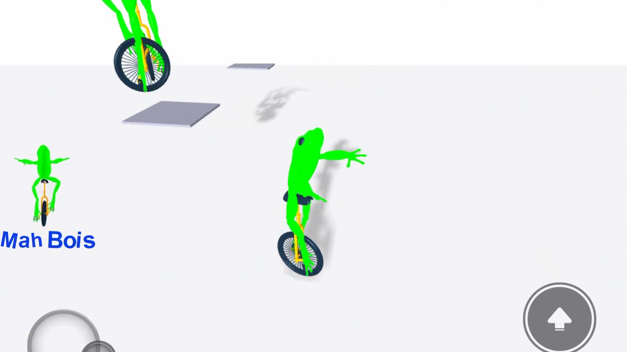 Frog On Unicycle YouTube
