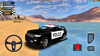 US Police Jeep 4X4 SUV Crazy Crash Driving - Police Drift Car Driving - Android Gameplay screenshot 1