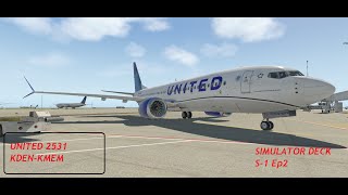 {KDEN to KMEM} United Airlines flight 2531