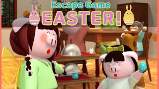 Escape Rooms Easter Walkthrough (NAKAYUBI) | 脱出ゲーム