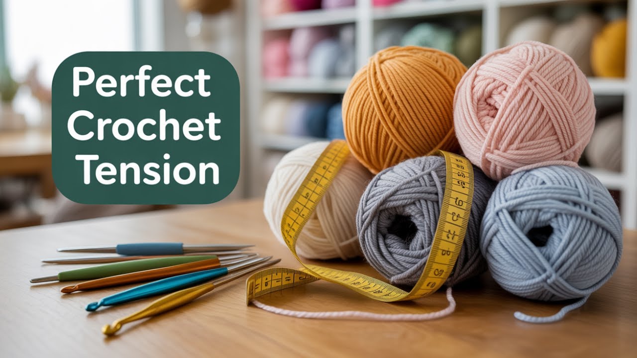 Fix Your CROCHET Tension Problems NOW!