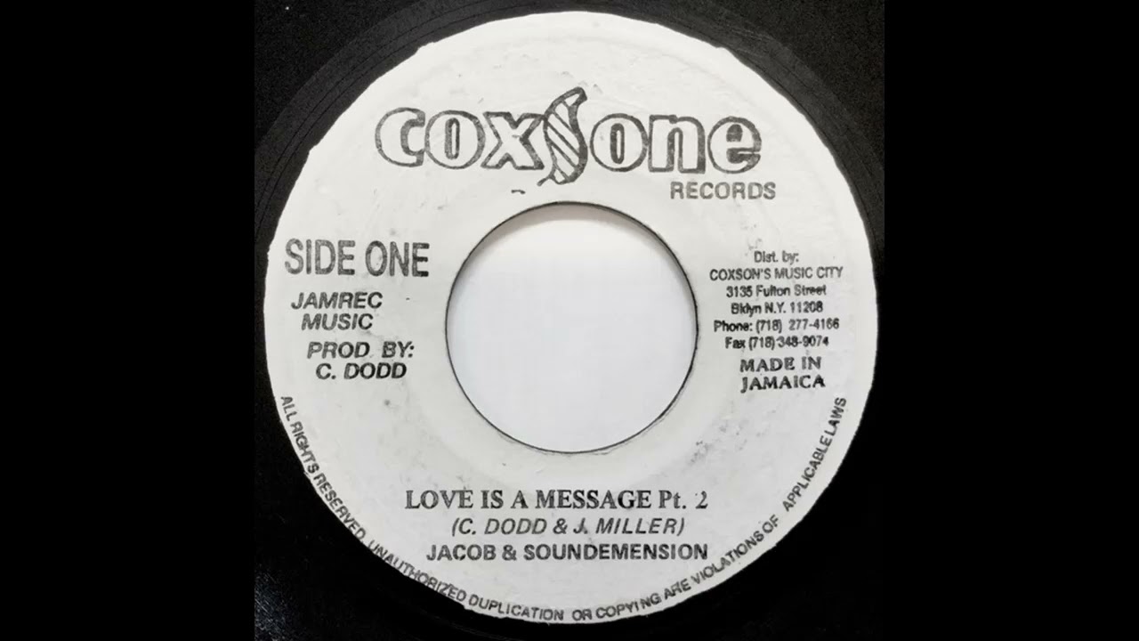 Jacob Miller – Love Is A Message + Version - YouTube