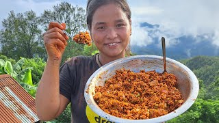 Dherai paxi khaja saswala chatpate yummy😋#siruthapamagar#villagelife #vlog