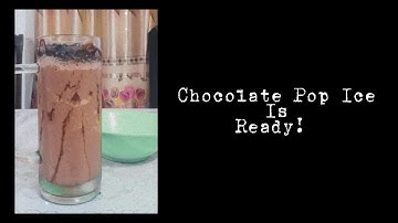 Procedural Text : How To Make A Glass Of Pop Ice