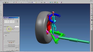 Automotive Motion Suspension / Multibody Dynamics with MSC Adams