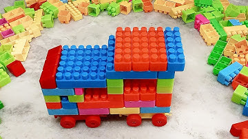 Satisfying DIY Jeep ASMR/ Building Blocks/block game Lego block#lego #asmr#asmrsounds#buildingblocks