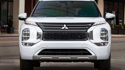 Chi tiết Mitsubishi Outlander 2022 thế hệ mới trẻ trung và hiện đại hơn rất nhiều