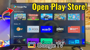 How to Open Google Play Store on Google TV! [Find]