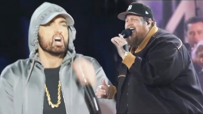 Eminem and Jelly Roll Give SURPRISE Performances in Michigan! - YouTube