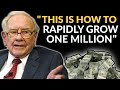 Warren Buffett Explains How To Compound One Million Dollars