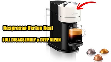 Nespresso Vertuo Next – Full Disassembly, Deep Clean & FIX for Not Brewing / Red & Orange Light