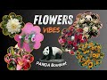 Flowers Vibes  Panda 🐼 Bouquet 💐| Lillies blooms sunflower Roses Carnation Dahlia Combination 