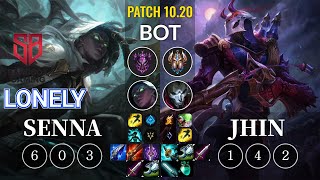 SB Lonely Senna vs Jhin Bot - KR Patch 10.20