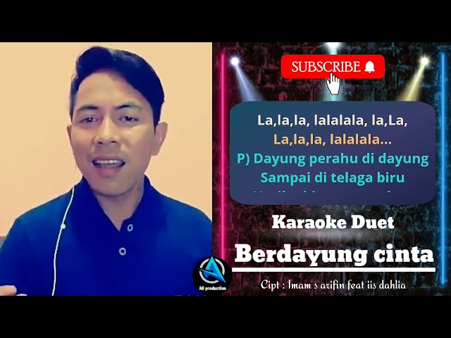 BERDAYUNG CINTA | Karaoke duet cewek cowok | SMULE class=