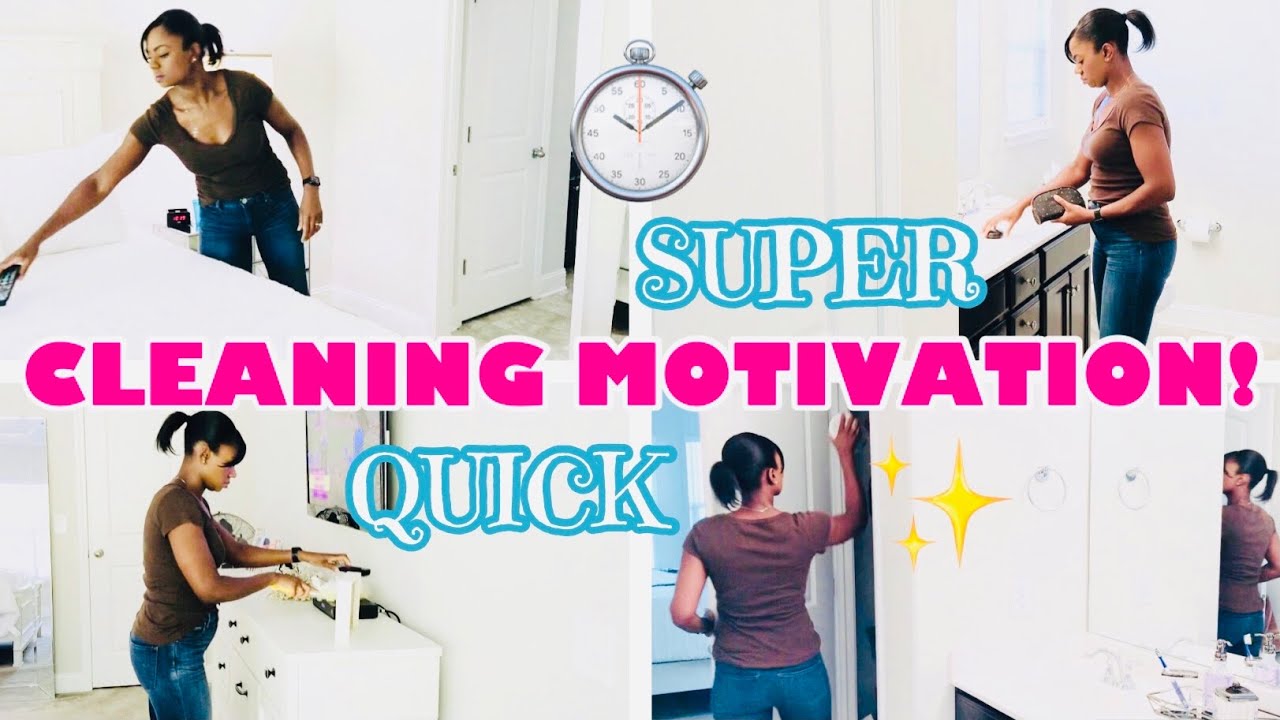 QUICK CLEANING MOTIVATION // SPEED CLEAN WITH ME 2020 // Crystal Renee