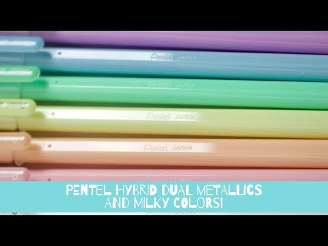 Milky Hybrid Gel Pen